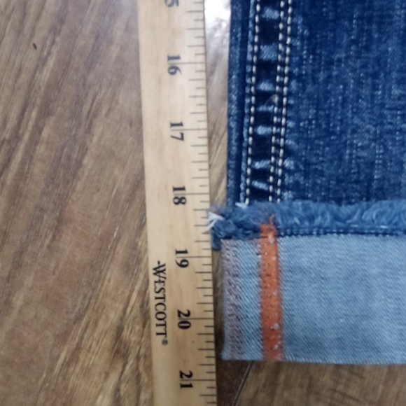 Rock Revival Women's 26 Capris Gwen Faux Leather Flap Pockets NWT - Picture 11 of 11